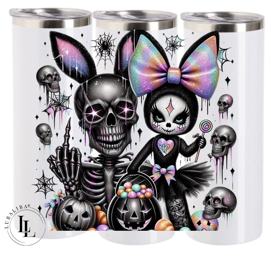 TUMBLER " SPOOKY SKULL! " ArtNr.: DGL